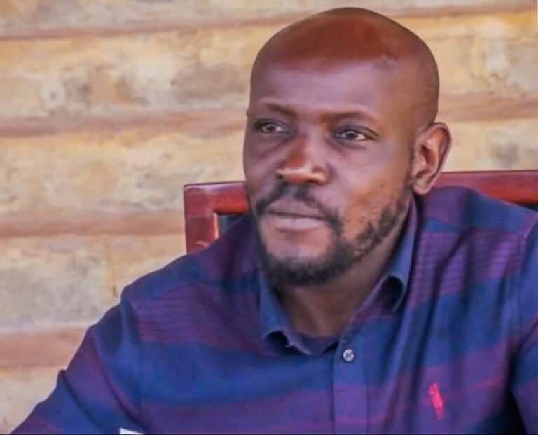 Moses Muthama Nduya. PHOTO/ Johnson Muthama, CBS/X