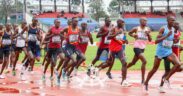 Athletes in a Past Event at a Stadium in Kenya. PHOTO/ File