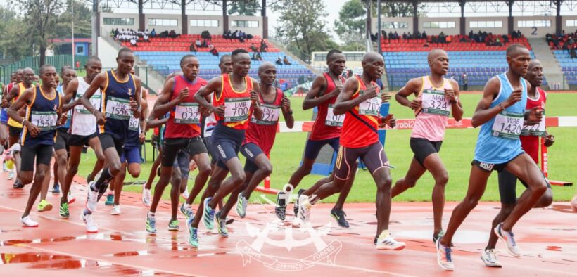 Athletes in a Past Event at a Stadium in Kenya. PHOTO/ File