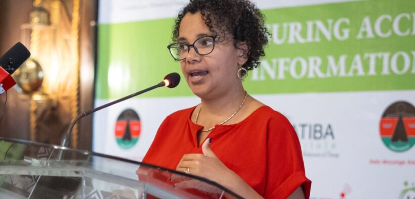 Katiba Institute’s Executive Director, Nora Mbagathi during a past event. PHOTO/Courtesy