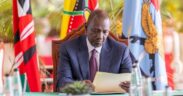 President William Ruto during a meeting wothbSouth Sudan Presidential Special Envoy Tut Gatluak Manime, State House Nairobi. PHOTO/PCS