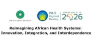 World Health Summit banner for 2026. Photo/Courtesy