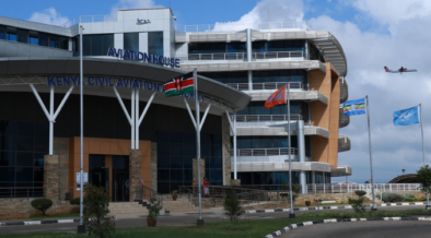 KCAA Aviation House at JKIA. PHOTO/KCAA.