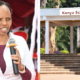 A photo collage of KUCCPS CEO Dr. Agnes Wahome and Kenya School of TVET. PHOTO/Courtesy.