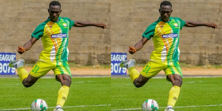 Kakamega Homeboyz midfielder Silas Abungana. PHOTO/UGC.