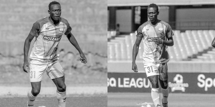 Kakamega Homeboyz midfielder Silas Abungana