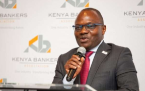 Kenya Bankers Association (KBA) CEO Raimond Molenje. PHOTO/KBA.