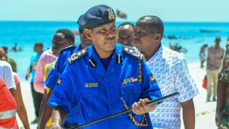 Coast regional police boss Ali Nuno. PHOTO/Courtesy