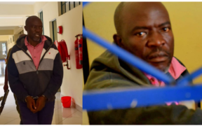 Francis Muga Odhiambo, the officer in charge of the busy Kisumu Bus Park, who was apprehended on February 9, 2026 over bribery. PHOTO/EACC/X