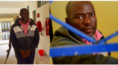 Francis Muga Odhiambo, the officer in charge of the busy Kisumu Bus Park, who was apprehended on February 9, 2026 over bribery. PHOTO/EACC/X