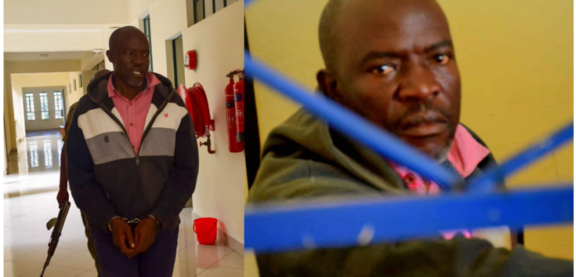 Francis Muga Odhiambo, the officer in charge of the busy Kisumu Bus Park, who was apprehended on February 9, 2026 over bribery. PHOTO/EACC/X