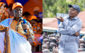 A photo collage of Oburu Oginga and DP Kithure Kindiki. PHOTO/Courtesy.