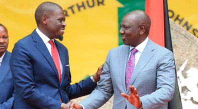 President William Ruto is set to sign a joint-partnership deal with Nairobi Governor Johnson Sakaja to improve service provision in the capital city, Nairobi. PHOTO/PCS.