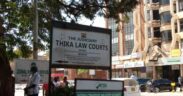 THIKA LAW COURTS SIGN-POST. Photo/Courtesy