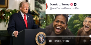 Why Trump Posted Racist Memes Targeting Obama and Michelle
