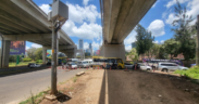 a section of Uhuru Highway