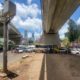 a section of Uhuru Highway