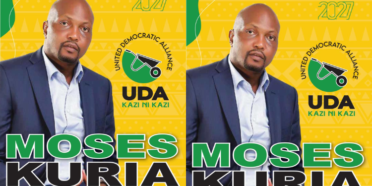 Former CS Moses Kuria has registered as a UDA contestant for the Gatundu South MP in 2027. PHOTO/Kuria X.