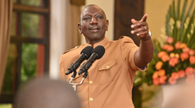President William Ruto During a Past Address at State House. PHOTO/ File