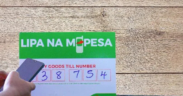 An M-Pesa Business Till Number on Display. PHOTO/ File