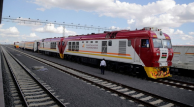 Photo shows SGR Image/Kenya Railways/File