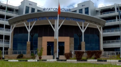 The image shows KCAA Building office headquarters PHOTO/KCAA/File