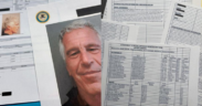 Collage photo of latest Jeffrey Epstein's documents as released by the US Justice Department PHOTO/AP/File