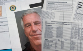 Collage photo of latest Jeffrey Epstein's documents as released by the US Justice Department PHOTO/AP/File