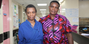 A mother has reunited with her missing daughter after 11 months of relentless search PHOTO/KNH/X