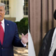 A photo collage of US President Donald Trump and Iran Supreme Leader