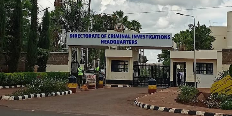 The image shows DCI Office headquarters based in Kiambu PHOTO/DCI/Acc