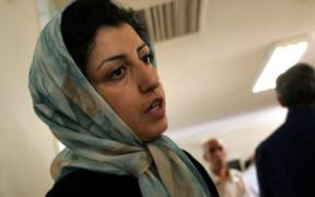 Narges Mohammadi the second Iranian woman to win the Nobel Peace Prize PHOTO/Behrouz Mohri/AFP