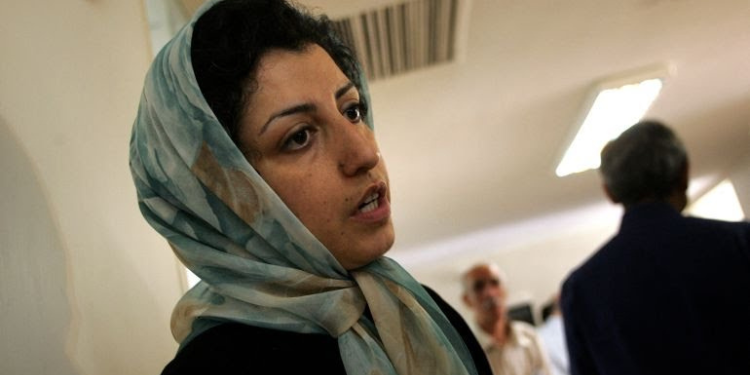 Narges Mohammadi the second Iranian woman to win the Nobel Peace Prize PHOTO/Behrouz Mohri/AFP