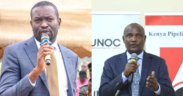 Collage photo of ODM Secretary General Edwin Sifuna and Treasury CS John Mbadi PHOTO/Accounts/X