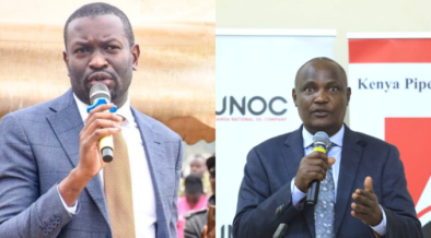 Collage photo of ODM Secretary General Edwin Sifuna and Treasury CS John Mbadi PHOTO/Accounts/X