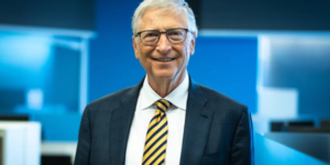 Bill Gates while visiting the NPR headquarters in Washington DCPHOTO/De la Cruz/NPR