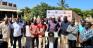 Council of Governors led by chairperson Ahmed Abdullah during a press briefing in Kilifi PHOTO/CoG/X