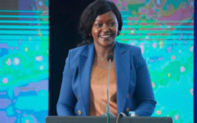 The image shows the new Ecobank Managing Director Rebecca Mbithi PHOTO/File