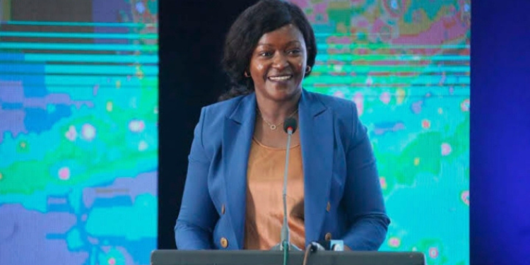 The image shows the new Ecobank Managing Director Rebecca Mbithi PHOTO/File