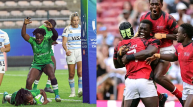 Shujaa Sevens and Kenya lionesses awaiting for the competition at Nyayo Stadium PHOTO/HSBC account