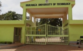Murang'a University school entrance PHOTO/School File