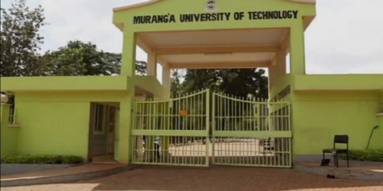 Murang'a University school entrance PHOTO/School File