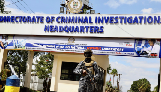 DCI offices in Kiambu Kenya PHOTO/DCI/X