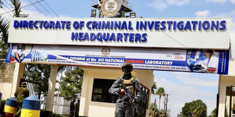 DCI offices in Kiambu Kenya PHOTO/DCI/X