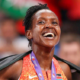 Faith Kipyegon during Olympics PHOTO/Kipyegon/X