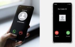 A photo collage of unknown caller in a mobile phone. PHOTO/Courtesy.