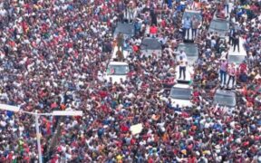 Crowd during Nairobi Senator Edwin Sifuna's Linda Mwananchi Tour in Kitengela on February 15, 2026. PHOTO/Pauline Njoroge X.