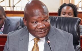 Kakamega Governor Fernandes Barasa during Council of Governors consultative meeting with the Senate Standing Committee on Finance and Budget on February 19, 2026. PHOTO/ Barasa X.