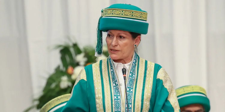 Ruto Awards Princess Zahra Aga Khan with the Elder of the Order of the Golden Heart