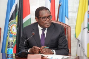 Bungoma Governor Kenneth Lusaka during a past function. PHOTO/@KenyaGovernors/X